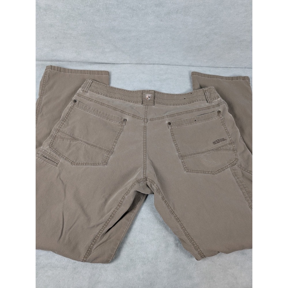 Kuhl Revolvr Pants Mens 36x34 Brown Tan Khaki  Hiking Outdoors Performance